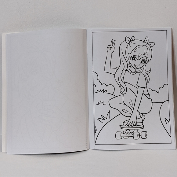 NEW Anime Coloring Book - Picture 4 of 8